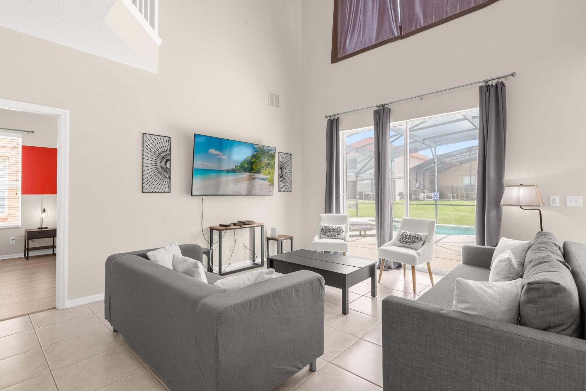 Large Spacious Home W Private Pool & Hot Tub Davenport Exterior foto